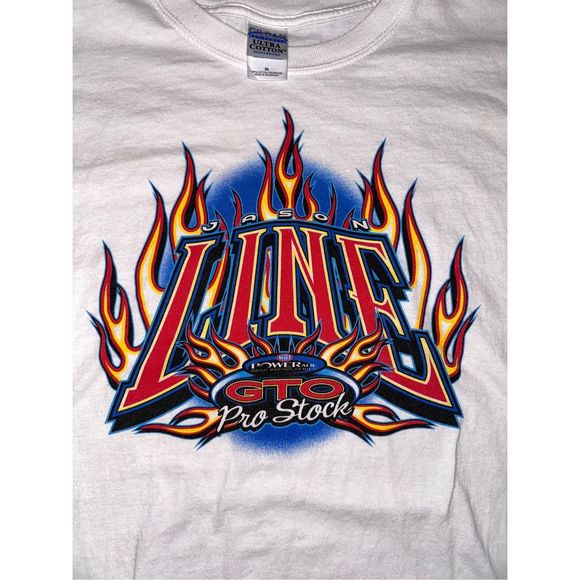 Vintage Jason Line 2004 GTO Pro Stock Rookie of the Year Tee - Picture 4 of 5